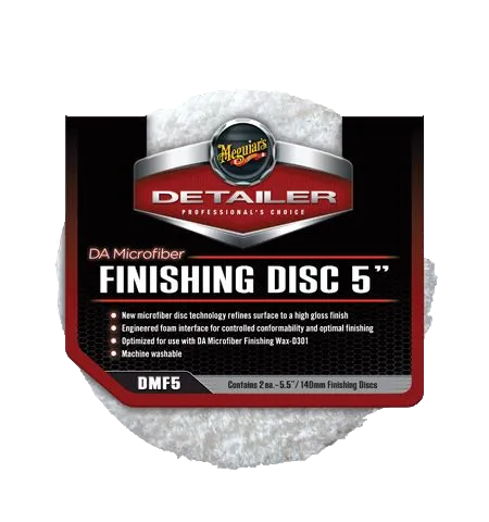 MEGUIAR'S DA MICROFIBER DISCOS ACABADO 5"